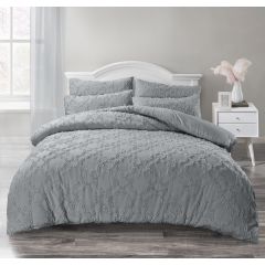 Duvet Set Ophelia Tufted Grey at Guineys Ireland