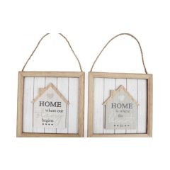 Hanging House Plaque Assorted