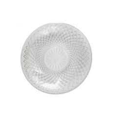 25cm Patterned Glass Tray