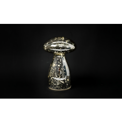 Gold LED Mushroom Standing Figure