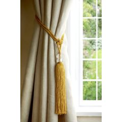 Orla Curtain Rope Tie Back Ochre