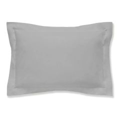 Soft Touch Oxford Pillowcase Pairs Silver