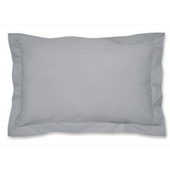 Catherine Lansfield Percale Oxford Pillowcase Pair Grey at Guineys Ireland