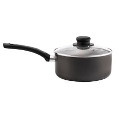 20cm Non-Stick Sauce Pan with Glass Lid
