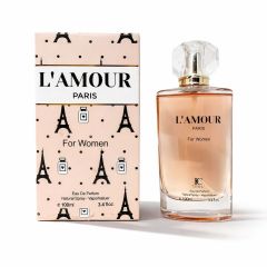 Blue For Men Gold Edition Eau de Parfum bottle and gold packaging on white background