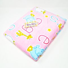 Plush Baby Blanket Pink