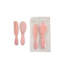 Baby Brush & Comb Set Pink