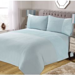 Lewis's Pinsonic Duck Egg Duvet Cover Set at Guineys Ireland