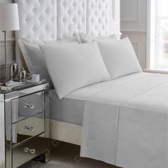 Percale Deep Fitted Sheet Silver by Gaveno Cavailia at Guineys Ireland