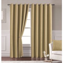 Cavendish Eyelet Readymade Curtains Green