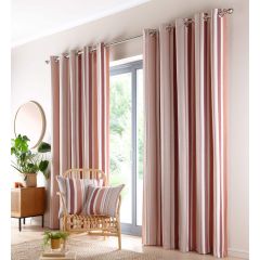 Avenue Spice Lined Eyelet Curtains at Guineys Ireland