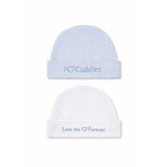 2 Pack Premature Baby Hats Blue at Guineys Ireland