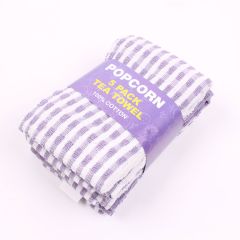Popcorn Tea Towels Lilac 5 Pack at Guineys Ireland