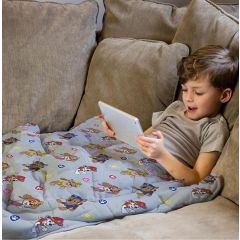 Paw Patrol Pups Weighted Blanket 90x120cm 2kg at Guineys Ireland
