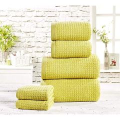 6 Piece Waffle Towel Bale Set Jive