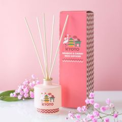 Kyoto bamboo and cherry blossom 100ml reed diffuser