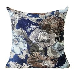 showing the Christmas Deer Chenille Cushion Cover
