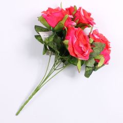 Artificial Flowers Rose Pink