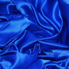 Assorted Silky Satin Fabric-Royal Blue