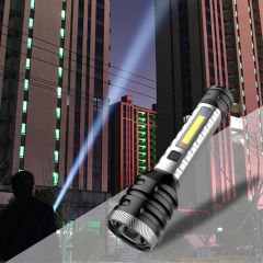Kingavon 5W COB Super Bright Rechargeable Torch - 300 Lumens
