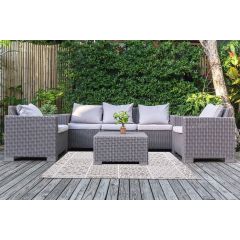 Outdoor Rug Moroccan Tile Stone 150x200cm by Country Club at Guineys Ireland