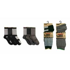 Mens 3 Pack Work Socks