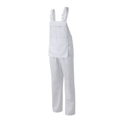 Bib & Brace Overalls - White