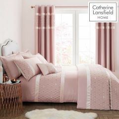 Sequin Cluster Duvet Cover Set Blush By Catherine Lansfield