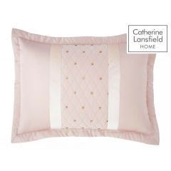 Sequin Cluster Pillowsham Cover Case Pair Blush by Catherine Lansfield