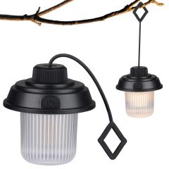 Grundig 180 Lumens Battery Operated LED Camping Lantern – Black