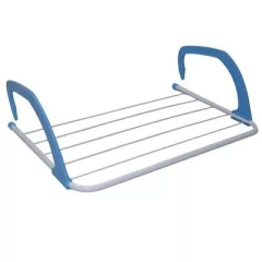 5 Bar Radiator Airer - Blue