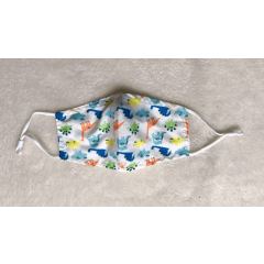 100% Cotton Kids Face Mask Dinosaur at Guineys Ireland
