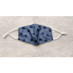 100% Cotton Kids Face Mask Tractor at Guineys Ireland