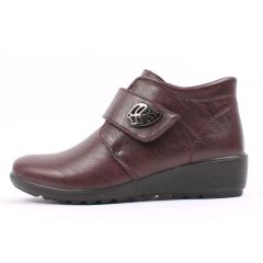 Sasha Women's Comfort Walk Boots Wine