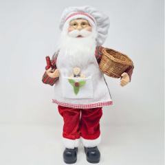 Chef Santa Christmas Decoration - Online Offer Only