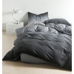 Soft Touch Gradient Grey Duvet Cover Set