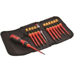 Pro User 13 Piece VDE Insulated Screwdriver Set with Voltage Tester