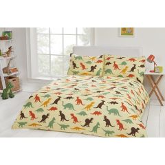 Dinosaur Double Duvet Cover Set