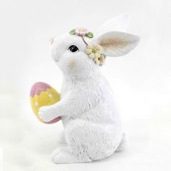 Bunny Holding Egg Ornament