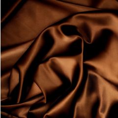 Assorted Silky Satin Fabric - Brown