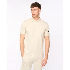 Sherborn Zip Polo Stone by Duck & Cover