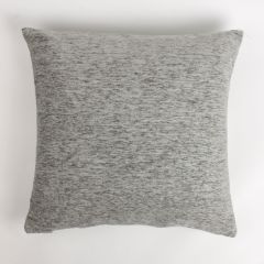 18" Chenille Cushion Cover - Silver