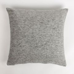 Chenille Cushion Cover Silver 22"