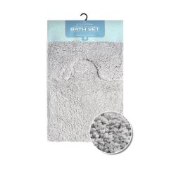 Ultimate Zero Twist Grey 2 Piece Bath Mat at Guineys Ireland