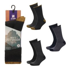 2 Pack Men's Outdoor Socks