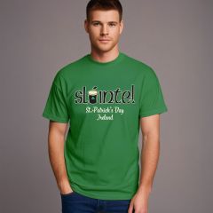 St Patrick's Day 100% Cotton T-Shirt Slàinte