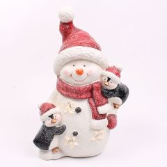 Christmas Snowman & Penguin LED Decoration