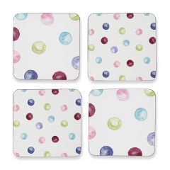 Coasters 4 Pack Spotty Dotty by Cooksmart