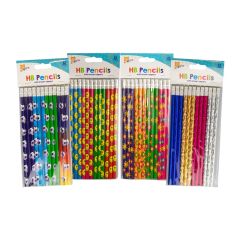 12 Pack of HB Pencils Novelty Assorted at Guineys Ireland