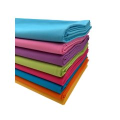 Assorted Plain Cotton Poplin Fabric CP0001 - Price by the Metre